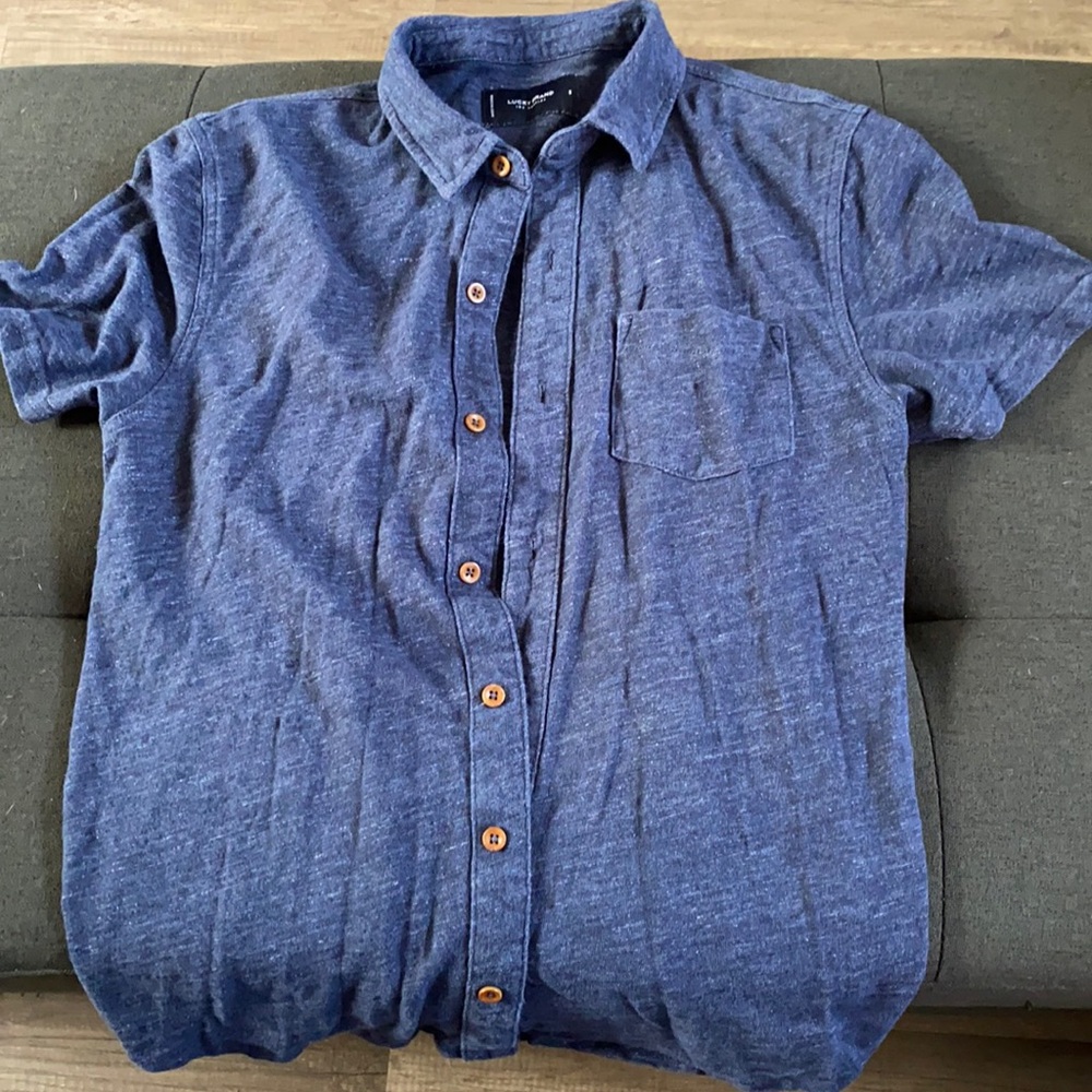 Small soft button up.